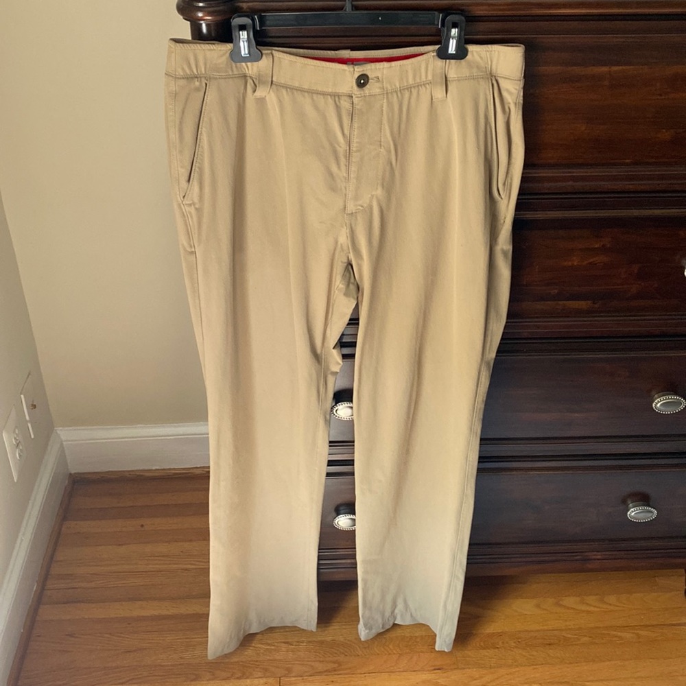 Under Armour Golf Pants (Tan - 36x32)
